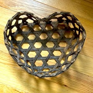 Vintage handcrafted cheese basket